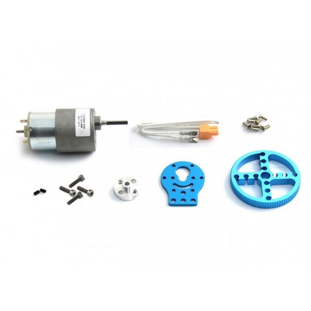 Ресурсный набор Makeblock DC Motor Robot Pack-Blue, 37мм Ресурсный набор Makeblock DC Motor Robot Pack-Blue, 37мм