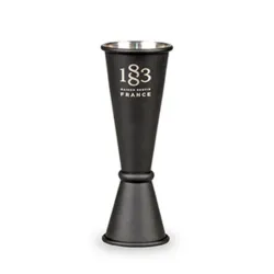 Джиггер 30/60 нерж. черный цвет d 4,5 см h12,9 см 1883 Maison Routin Routin