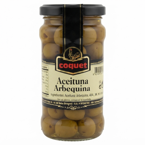 Оливки с косточками 314 г (Arbequina tomillo)
