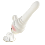 Портативная секс-машина 24,7см с управлением через приложение BeYourLover Release Moji Thrusting Dildo Machine VP757A
