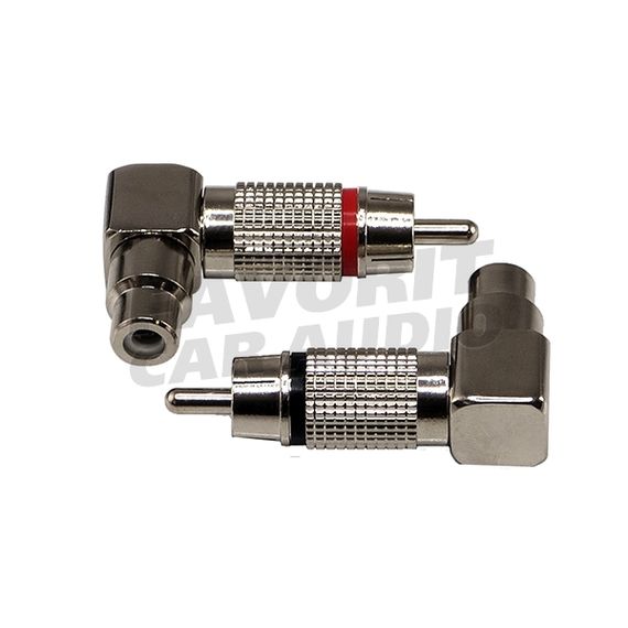 RCA-коннектор AURA RCA-P621 угловой (2)