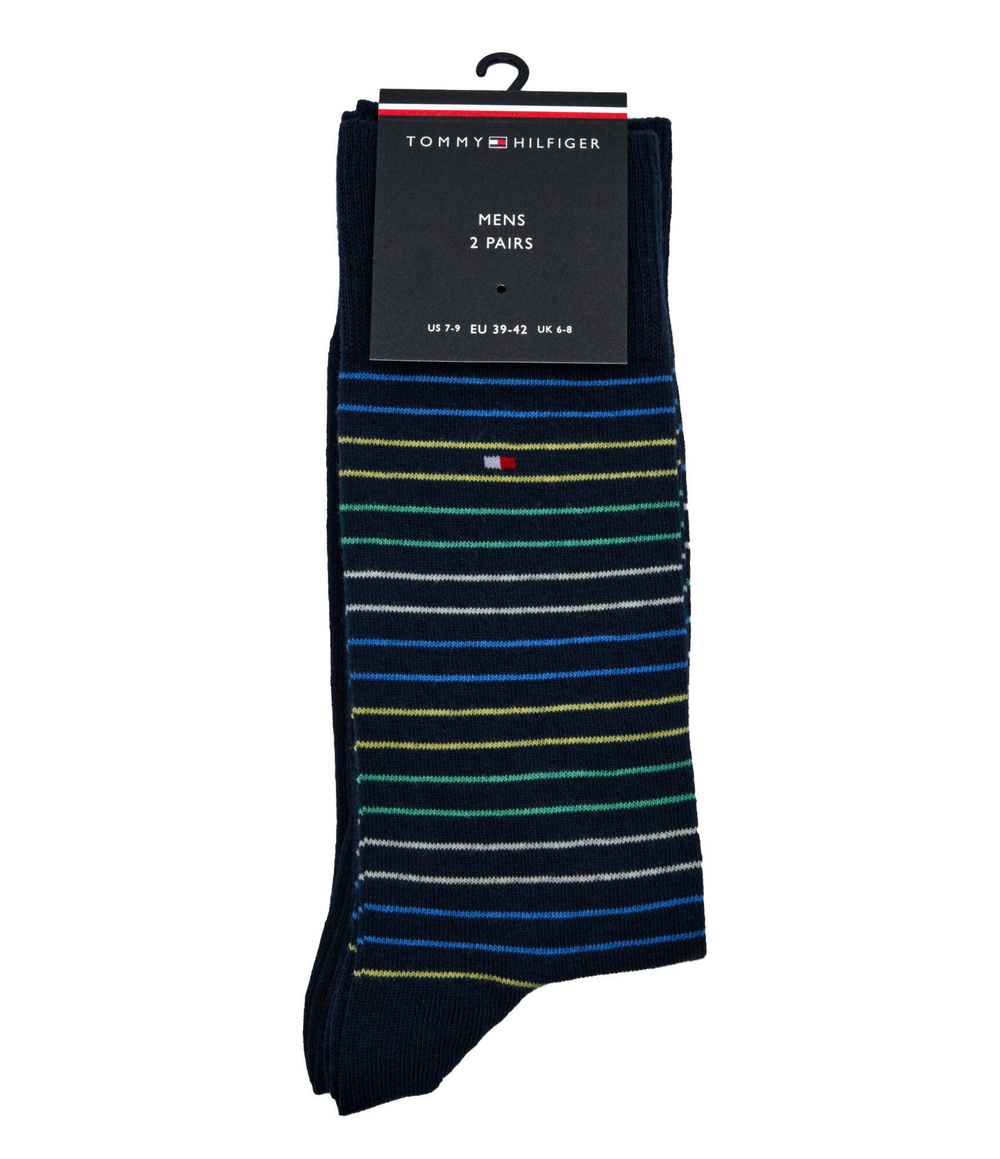 носки 2 пары Tommy Hilfiger - темно-синий(100001496)