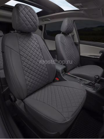 Авточехлы KIA Carnival IV (8 мест) с 20г