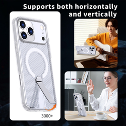 Прозрачный чехол Mesh Pro Magnetic Case для iPhone 17 Pro