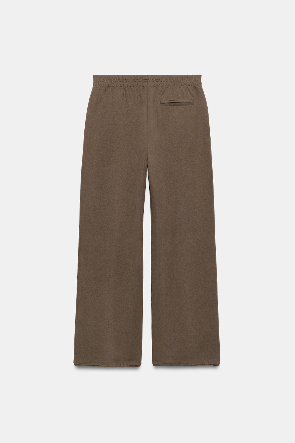 ПРЯМЫЕ ХЛОПКОВЫЕ БРЮКИ — ZARA