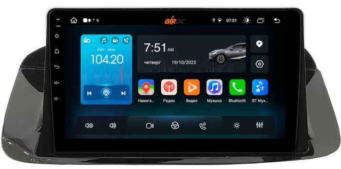 Магнитола для Honda Accord 2008-2012 - Airok RX-1918 Android 13, Быстрая, SIM-слот