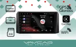 Магнитола для УАЗ Патриот, Пикап, Профи 2016-2023 - Vaycar VA87-2468 на Android 13, 4G SIM-слот