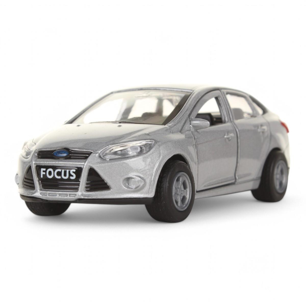 Модель ин. мет. "Ford Focus" 12см. открыв. двери, серебристый SB-16-45-N(SL)-WB (Технопарк)