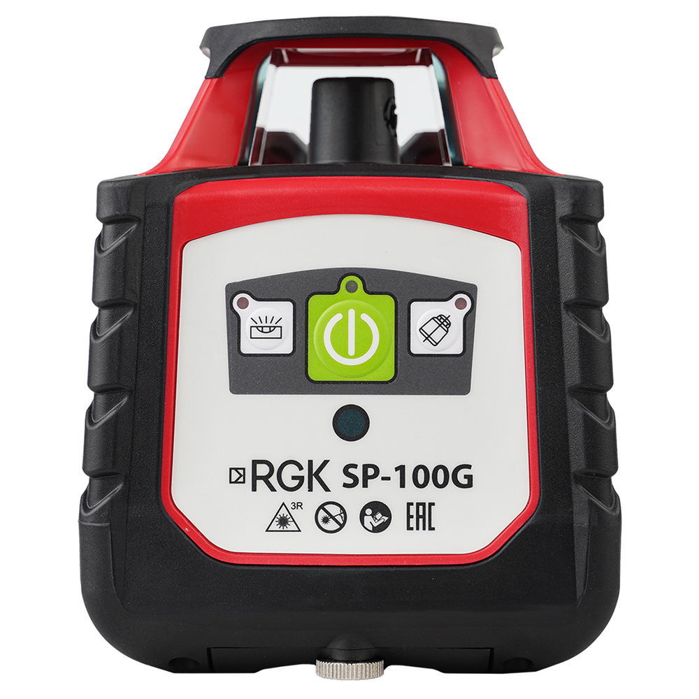 Комплект ротационного нивелира с элевационным штативом RGK SP-100G COMBO