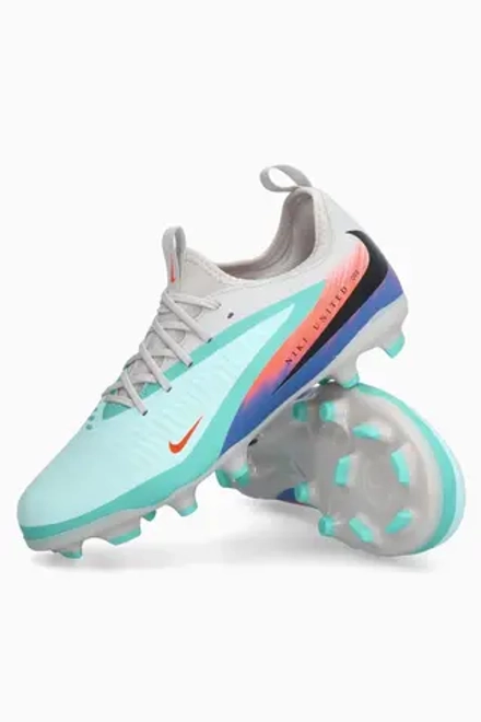 Бутсы Nike Phantom 6 Low Academy FG/MG Junior - бирюзовый