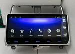 Магнитола для Toyota Land Cruiser Prado 150 2017-2023 - Kuberg ZH-T1204 монитор 12.3", Android 12, Быстрая, CarPlay, SIM-слот