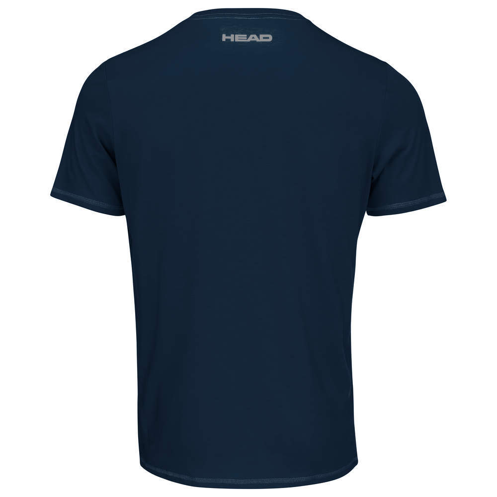 Мужская теннисная футболка Head Club Colin T-Shirt M - dark blue