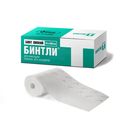Бинт липкий на полотне нетканом *Пальма* Бинтли Т (5см*2м, белый)
