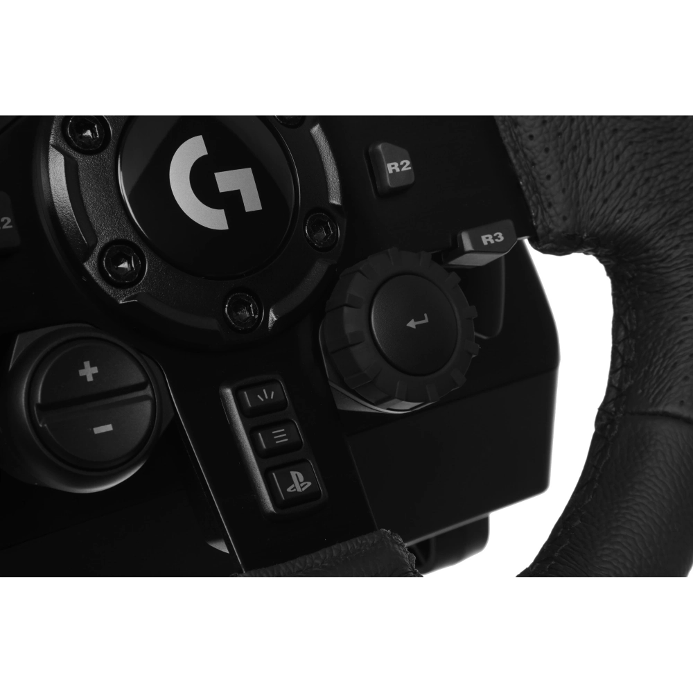 Руль Logitech G923 10кноп. (с педалями) черный (941-000165)