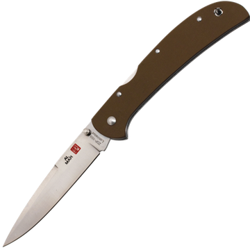 Складной нож AL Mar Eagle Heavy Duty AL/5HDET-ZL c клинком из стали ZDP-189, рукоять G10