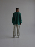 Wide Sweatpants LOGO Melange