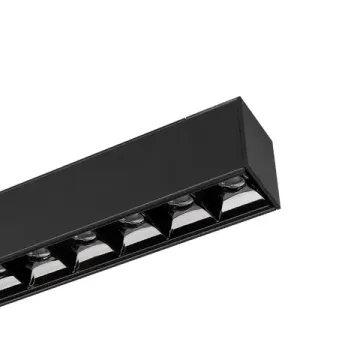 Магнитный трековый светильник 18W 3000K 026941 чёрный MAG-LASER-45-L480-18W Warm3000 Arlight