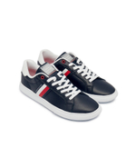 Кожаные кроссовки Tommy Hilfiger - темно-синий(FM0FM04921)