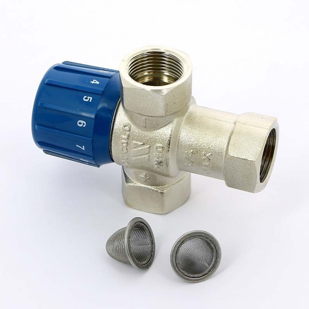 Термостатический смеситель WATTS "3/4"(25-50*С) для теплого пола 10017420
