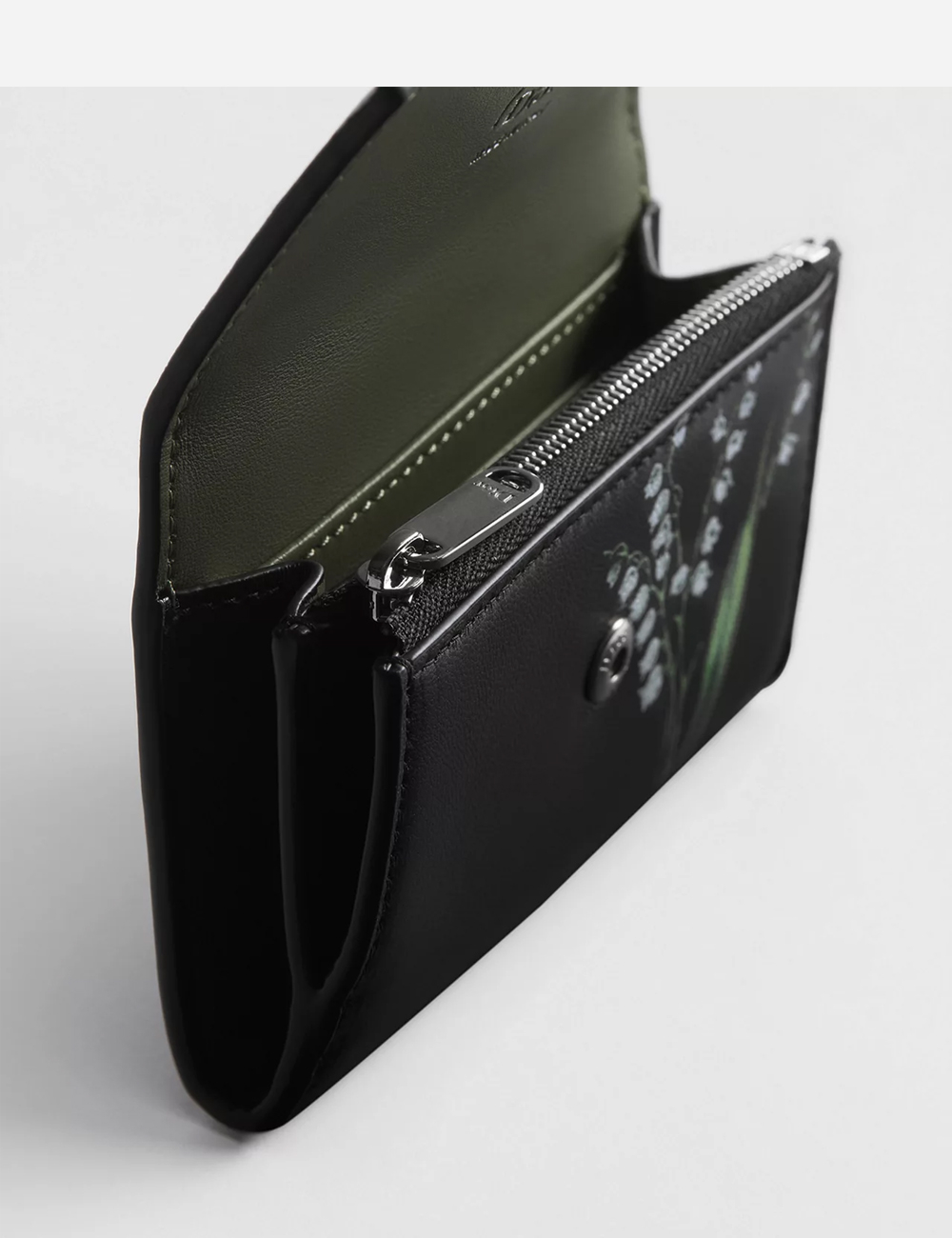 Кошелек Dior Glycine Wallet Lily of the Valley "Black Multicolor"