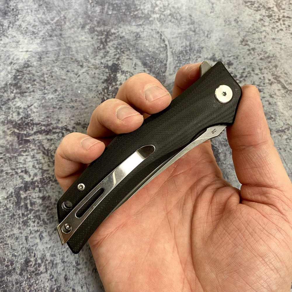 Складной нож Bestech BG05A-2 Scimitar Black