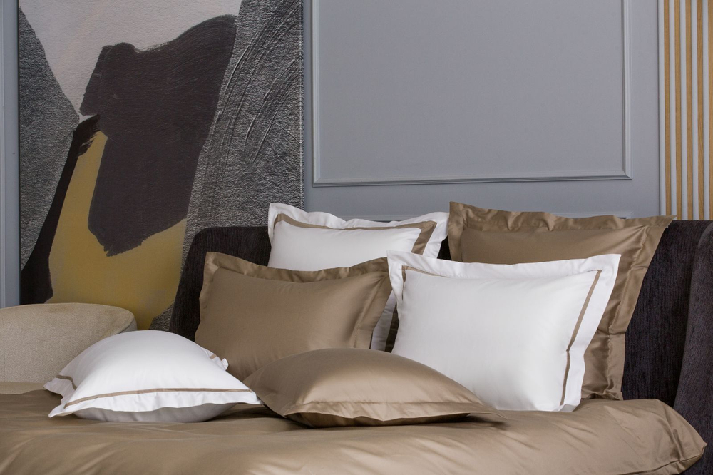Наволочки 2шт 50х70 German Grass Аллюр (Alpine Caramel Beige Allure)