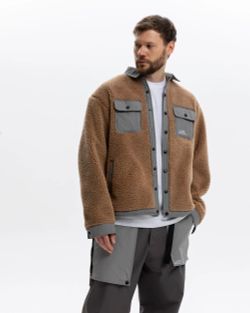 Куртка из искусственного меха Nomad Fleece V2 бежевая