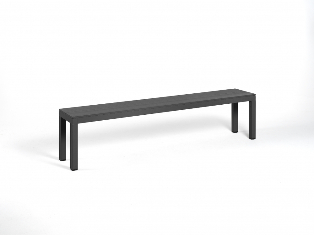 Скамейка металлическая Nardi Rio Bench, антрацит