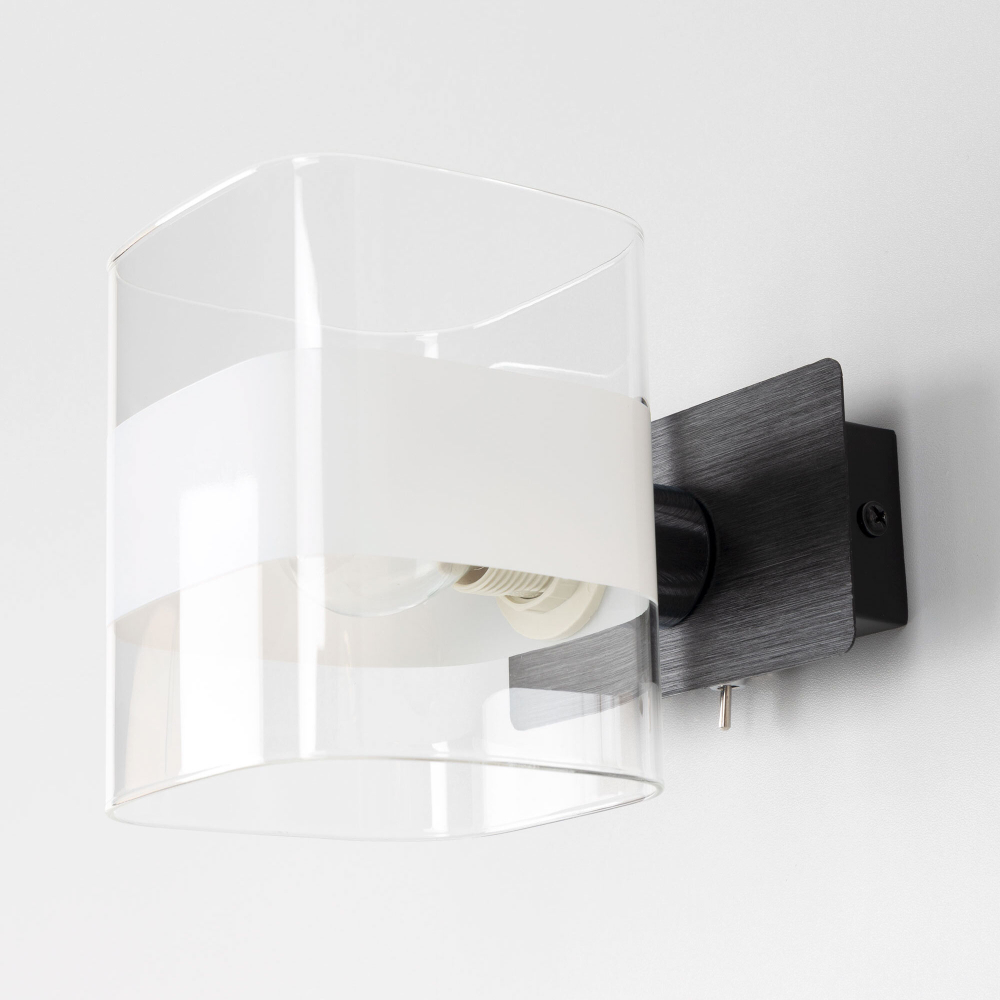 Citilux Вирта CL139312 Бра с выключателем Чёрное