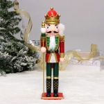 Фигурка новогодняя «Щелкунчик - Строгая выправка» 10,3*7,9*38 см
