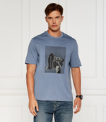 Футболка Armani Exchange - голубой(6DZTLD ZJ9JZ)