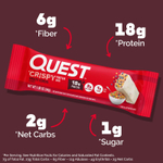 Quest Nutrition, протеиновый батончик, хрустящие фруктовые хлопья, 12 батончиков по 54 г (1,9 унции)