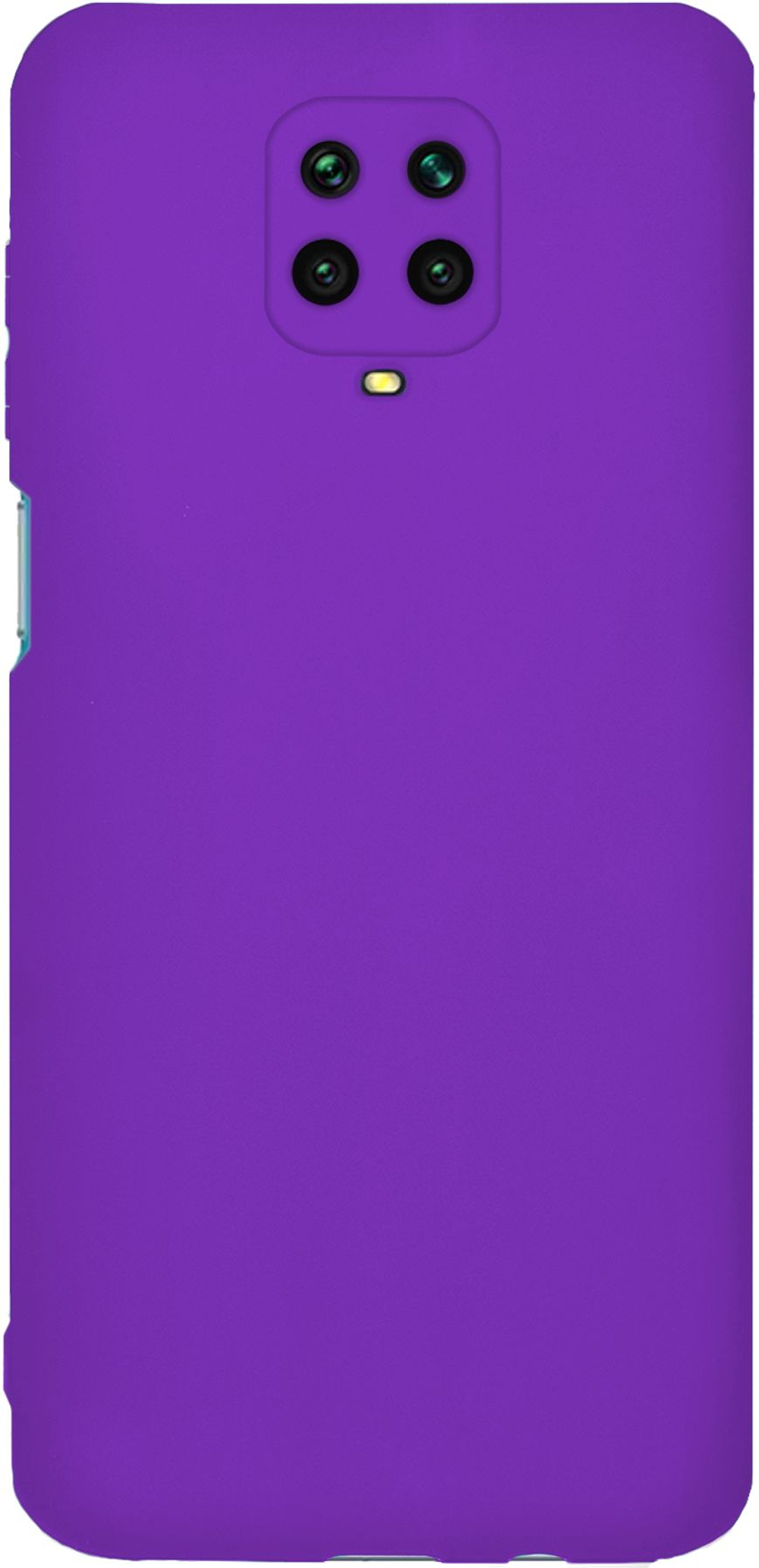 Мягкий Soft Touch чехол из силикона для XIAOMI REDMI NOTE 9 PRO / 9S / POCO M2 PRO с бархатной подкладкой