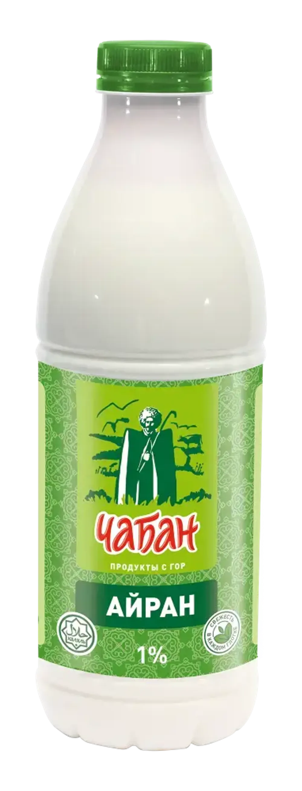 Кефир Чабан 1% 900г ПЭТ