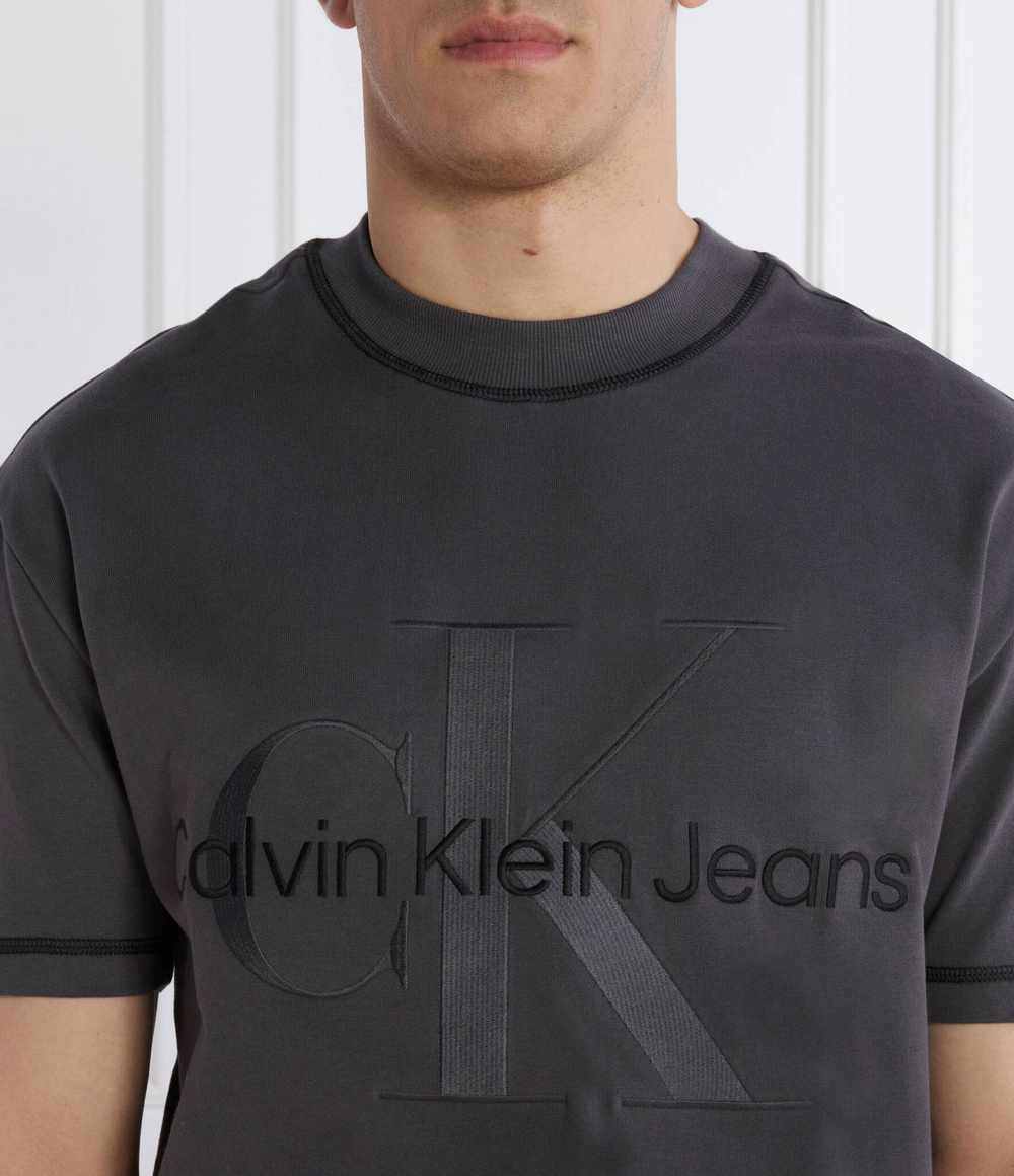 Футболка CALVIN KLEIN JEANS - графитовый(J30J324673)