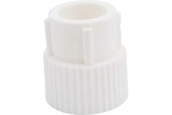 Муфта TEBO сварка ВР 20*3/4" белая 35152