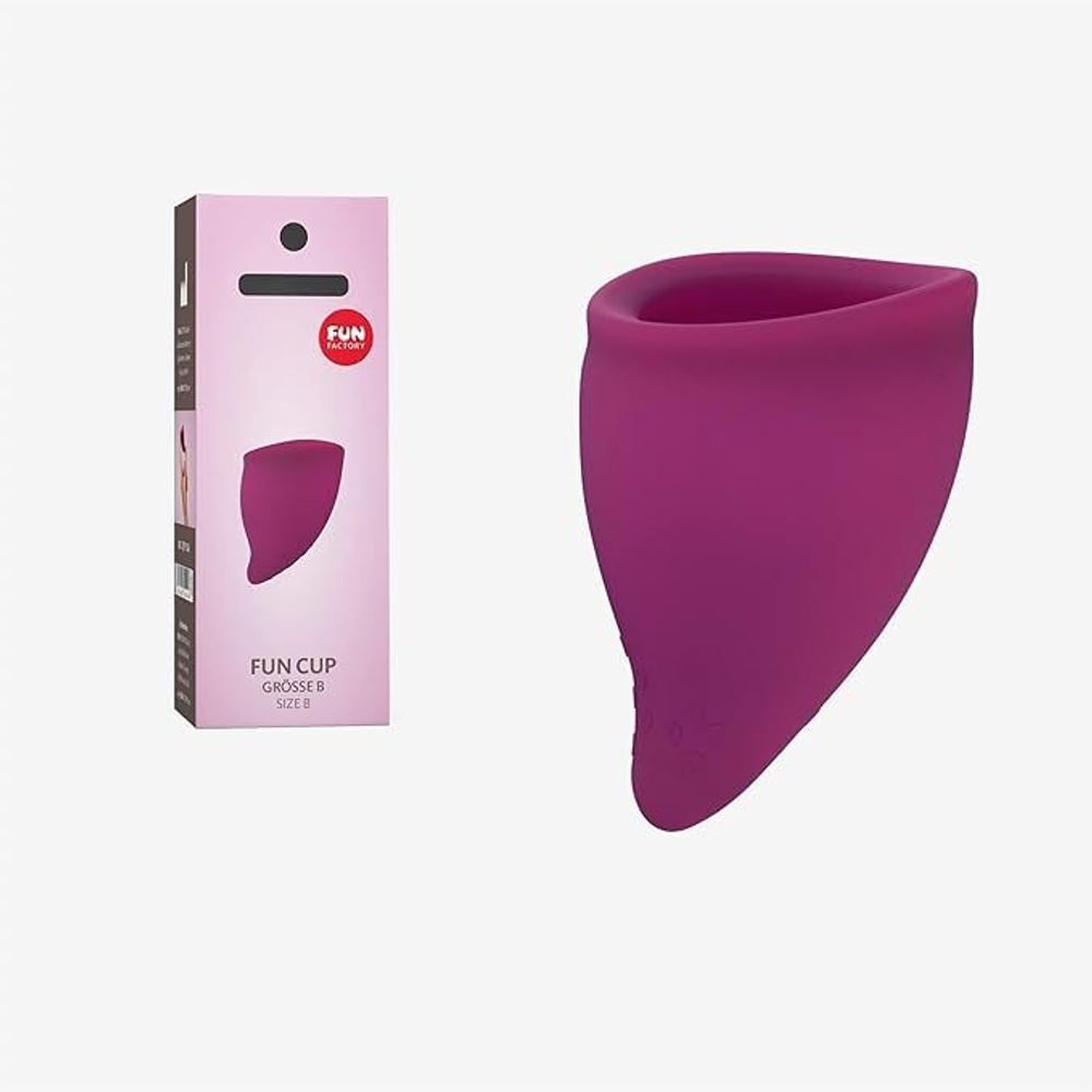 Менструальная чаша Fun Cup Size B (Цвет: бирюзовый)