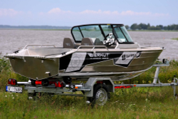 Алюминиевая лодка Berkut S Fisher