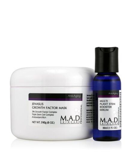Jenasus growth factor mask, 240 g. + Multi Plant Stem Booster Serum, 30 ml. — Маска для интенсивного омоложения и регенерации кожи, 240 гр. + Сыворотка-бустер с меристемальными растительными клетками, 30 мл.