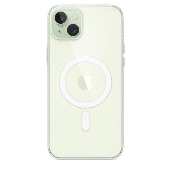 Прозрачный чехол Apple для iPhone 15 Plus с MagSafe