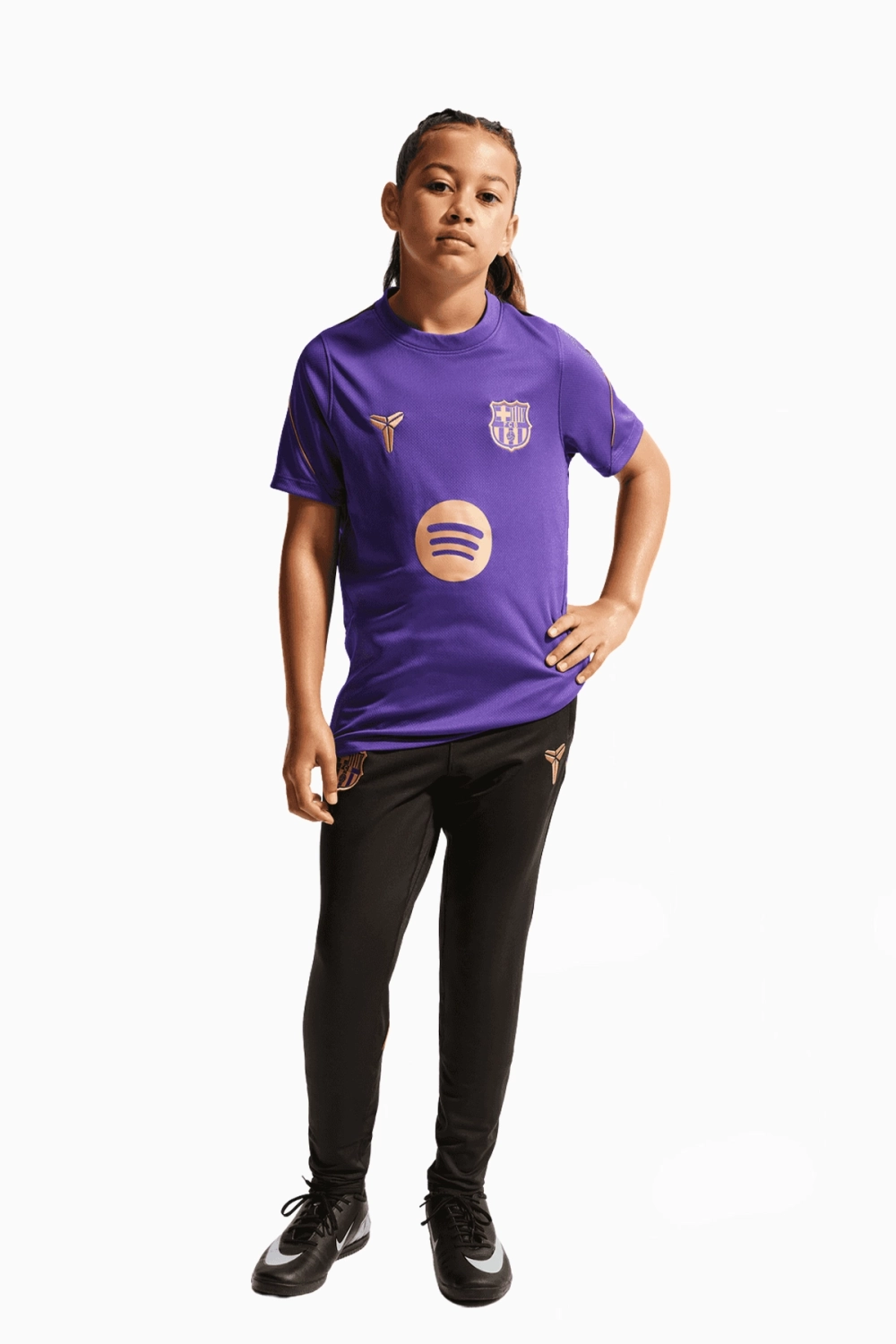 Футболка Nike FC Barcelona x Kobe 26/27 Strike Junior - фиолетовый