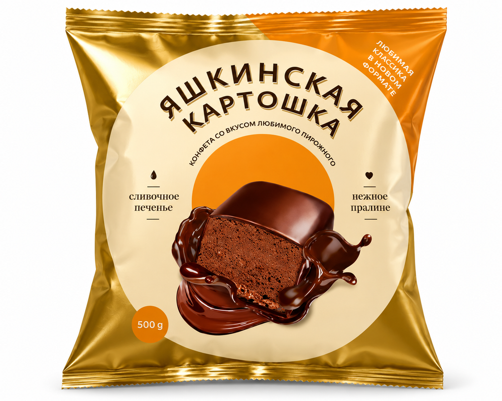 Конфеты Яшкинская картошка, 180 г