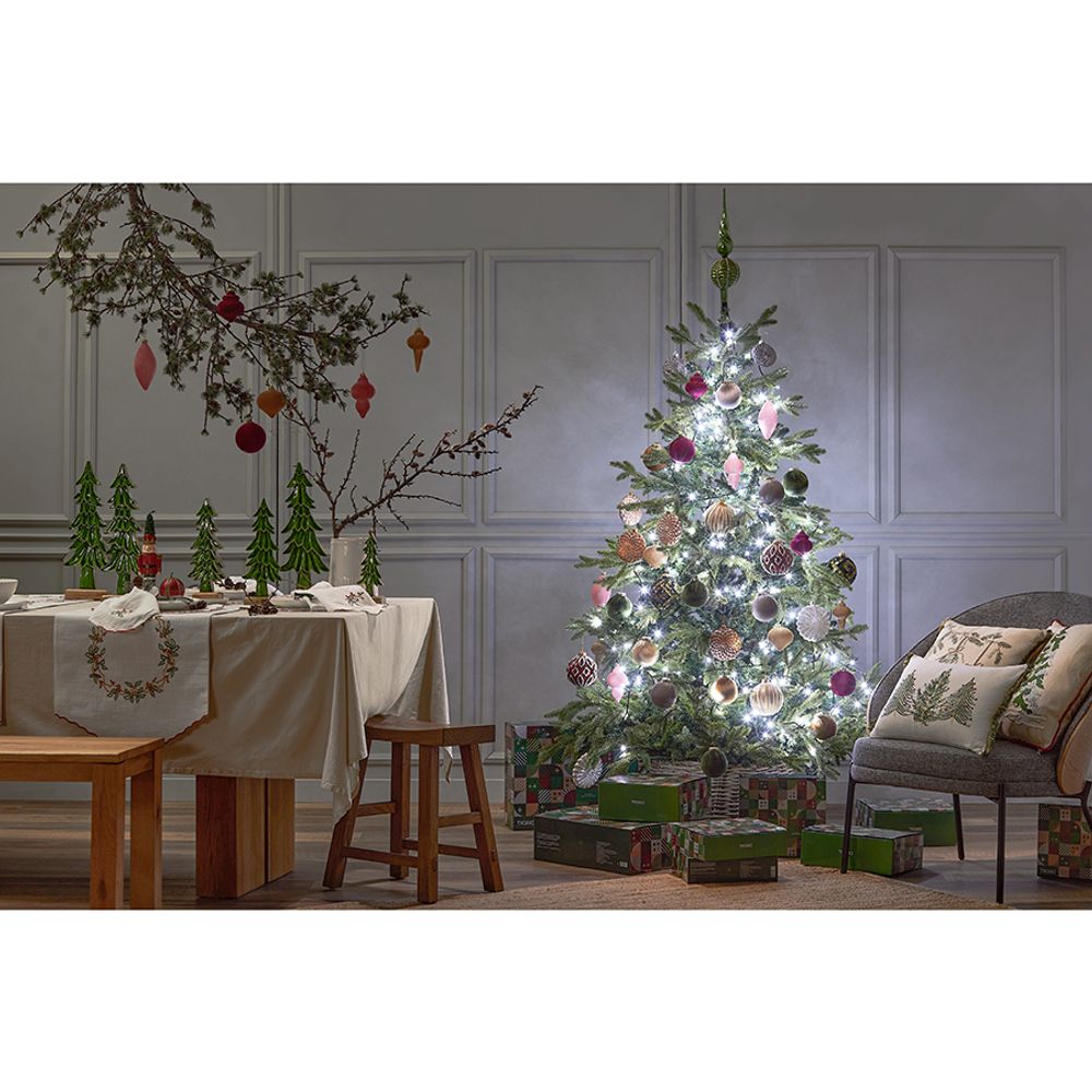 Набор ёлочных украшений Velvet Christmas из коллекции New Year Essential, 6 шт.