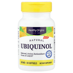 Healthy Origins, Natural, убихинол, 100 мг, 30 капсул