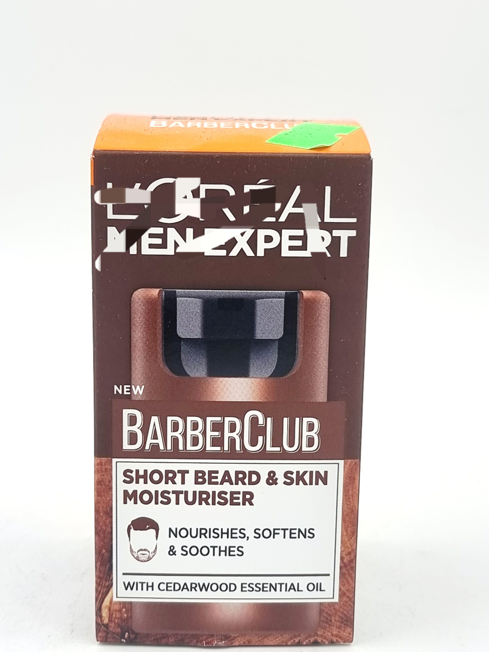 Увлажняющий крем Barber Club для короткой бороды и лица с маслом кедра 50 мл (Франция)