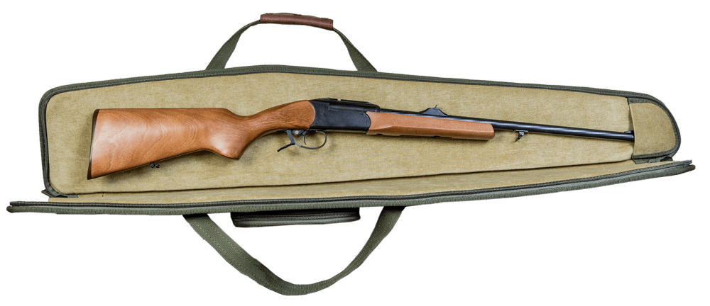 Кейс охотничий 120 с оптикой HOLSTER CLUB, из  кожи, цифра, Хольстер