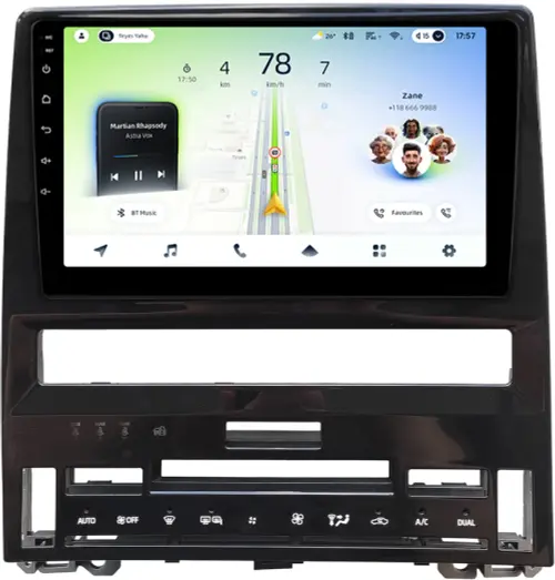 Магнитола для Toyota Avalon 5 2018-2022 (большая рамка) - Teyes CC4L монитор 10.1" IPS, Android 14, Быстрая, Snapdragon 662, CarPlay, 4G SIM-слот