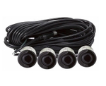 AAALINE BUZ-14 Black звуковой парктроник с классическими датчиками (4шт)