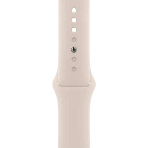 Умные часы Apple Watch Series 9 GPS, 41mm, Aluminium Case with Sport Band S/M, Starlight (Сияющая звезда)