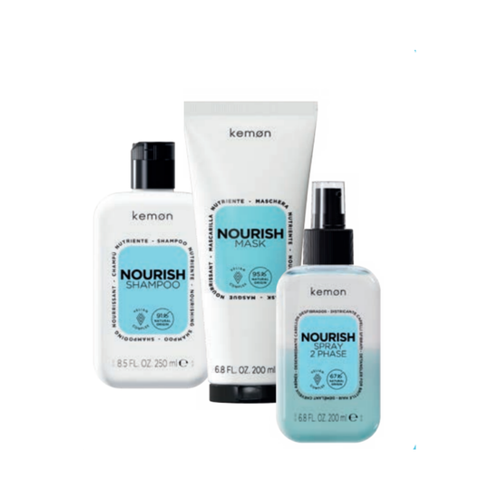 Kemon Несмываемый спрей для распутывания сухих волос NOURISH 2PHASE VELIAN, 200 ml